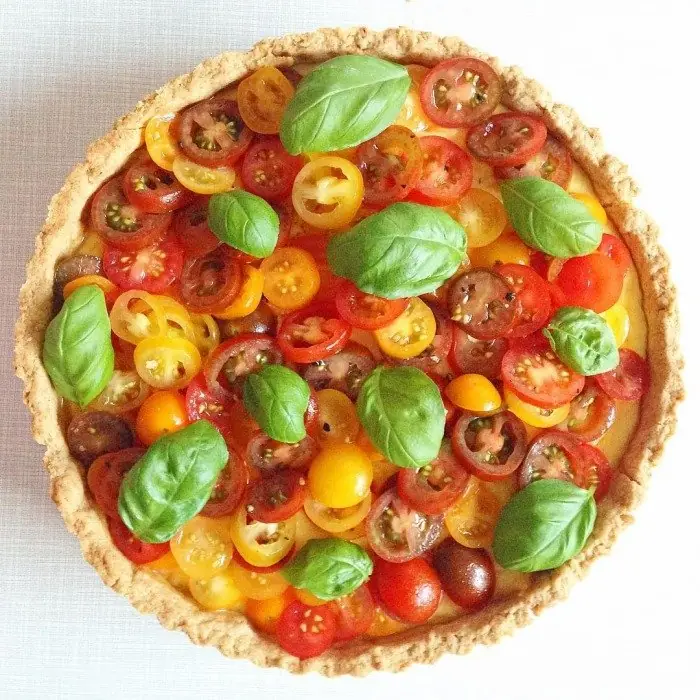 Krem Peynirli Tart