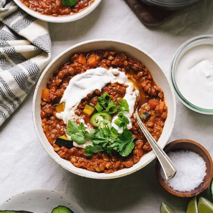 Balkabaklı Isli Mercimek Chili