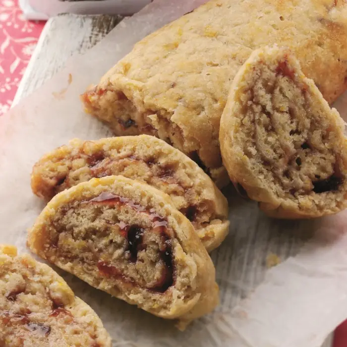 Reçelli Rulo Puding (Jam Roly-Poly)