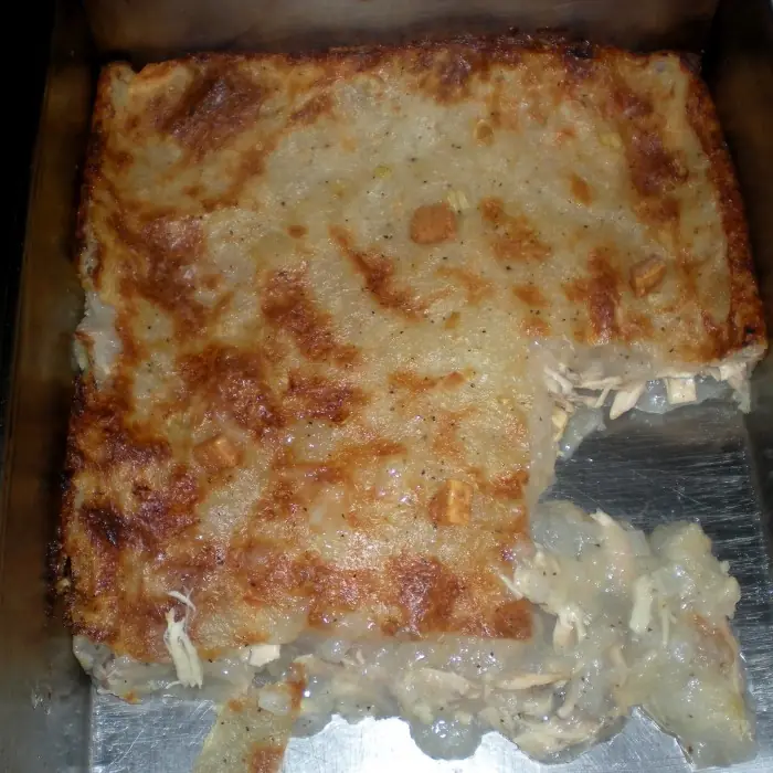 Rappie Pie (Acadia Patatesli Tavuk Turtası)