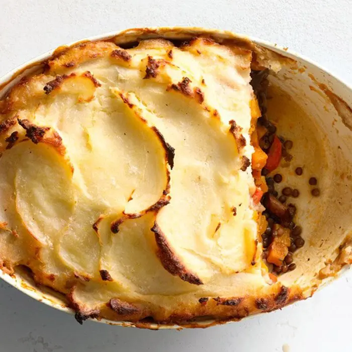 Sebzeli Çoban Pastası (Vegetable Shepherd's Pie)