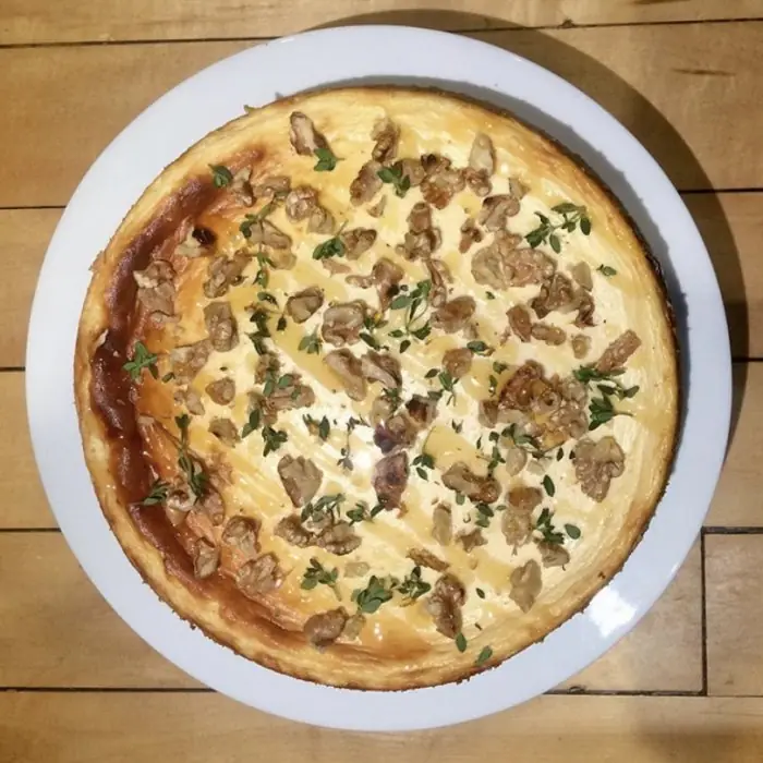 Ballı Yoğurtlu Cheesecake