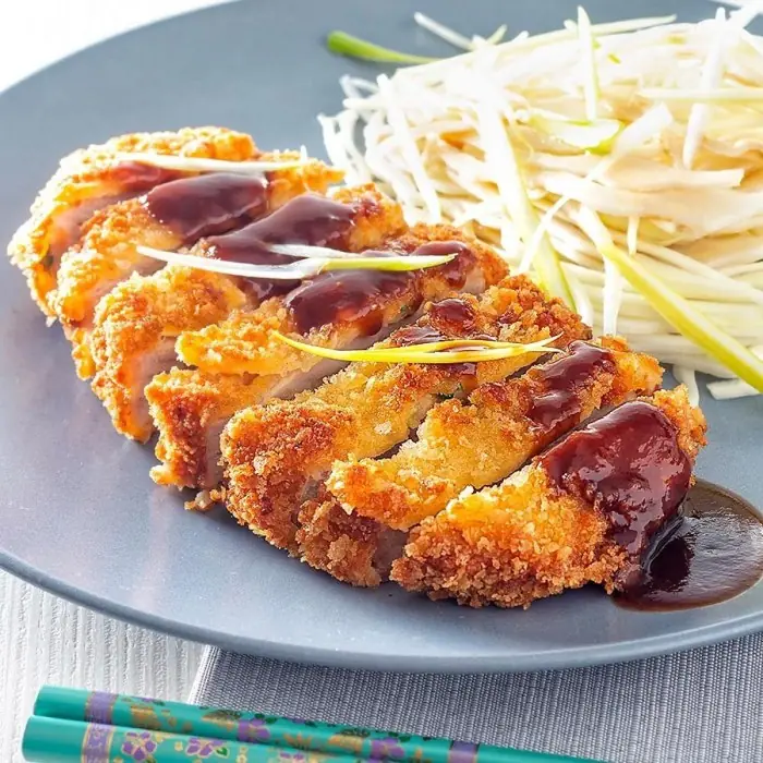 Tonkatsu (Japon Usulü Panelenmiş Domuz Pirzola)
