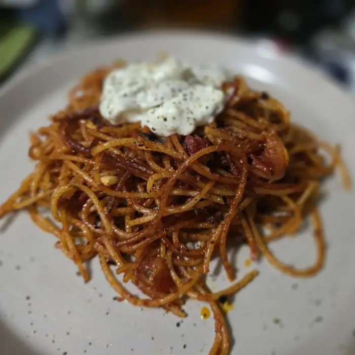 Suriye Usulü Spagetti
