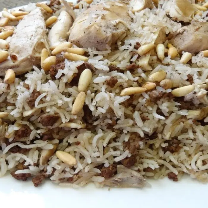 Etli Suriye Pilavı