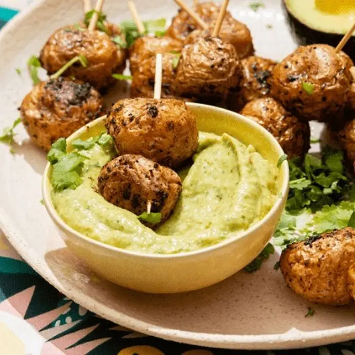 Yeni Patatesli Avokado Dip