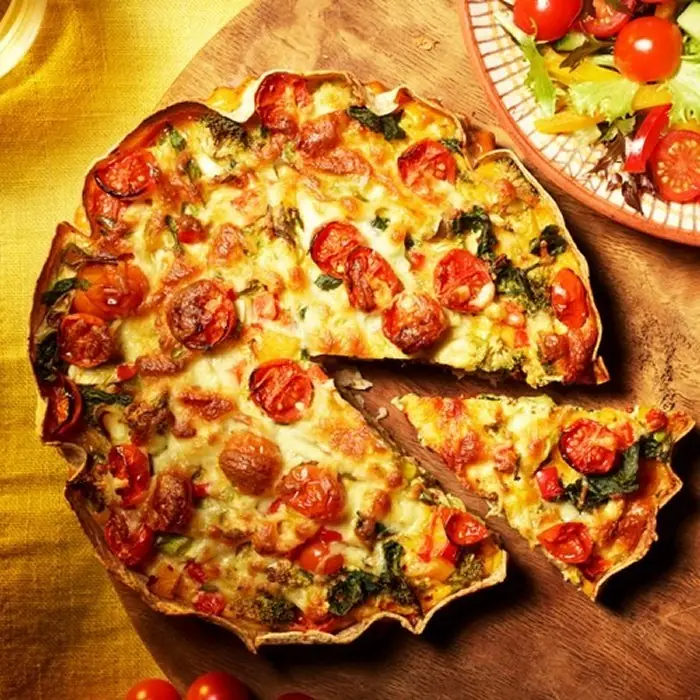 Baharatlı Tortilla (İspanyol Usulü Patatesli Omlet)