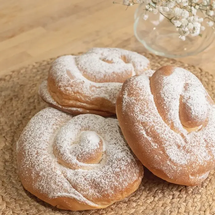 Ensaimada (Mallorca Usulü Spiral Çörek)