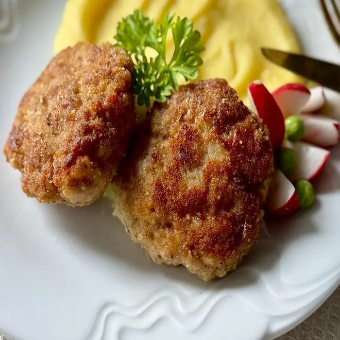 Fašírky (Çek ve Slovak Usulü Köfte)