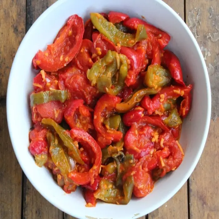 Cezayir Flaflası (Biber Salatası)
