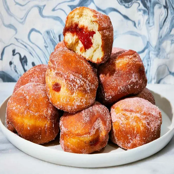 Polonya Çörekleri (Pączki)