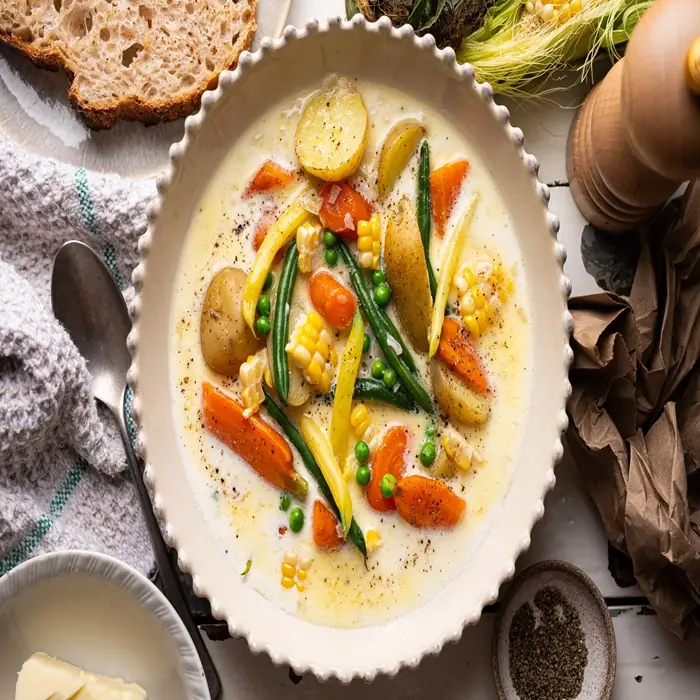 Hodge Podge (Kanada Usulü Sütlü Sebze Çorbası)