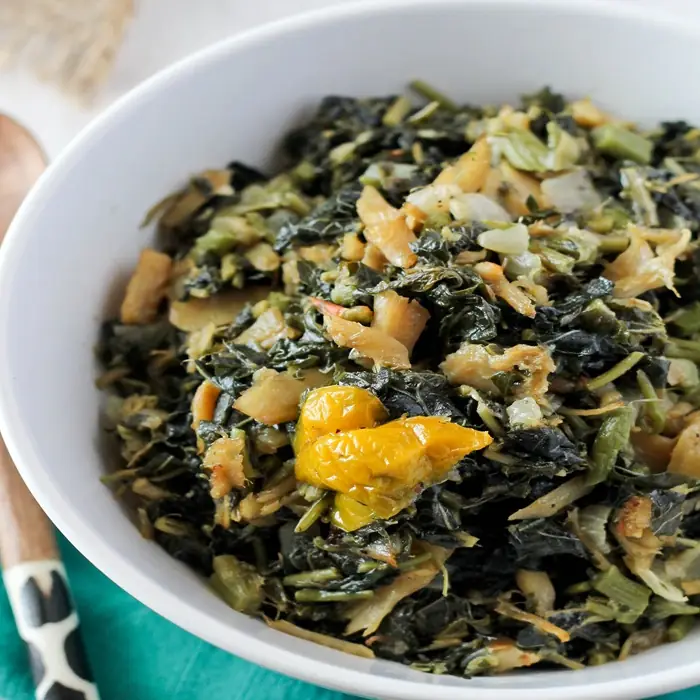 Callaloo ve Tuzlu Balık