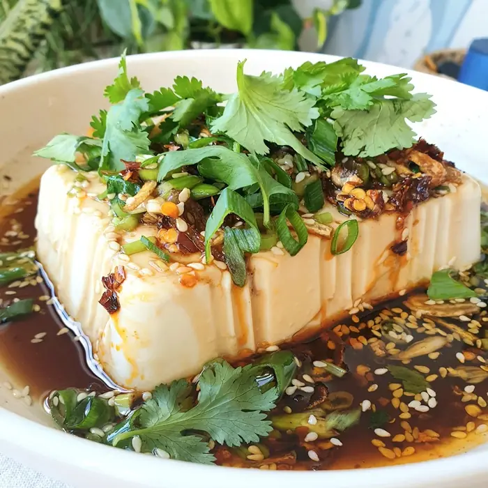Susamlı Soya Soslu İpek Tofu