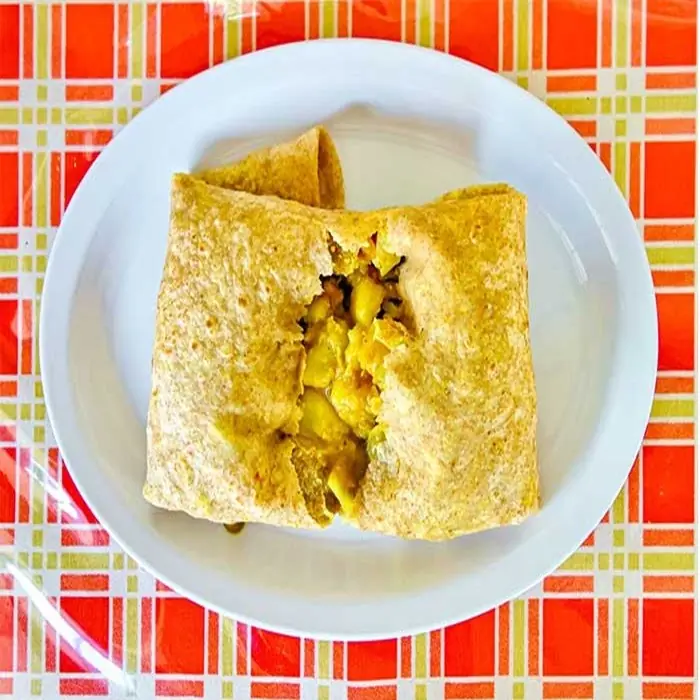 Tavuklu Patatesli Roti