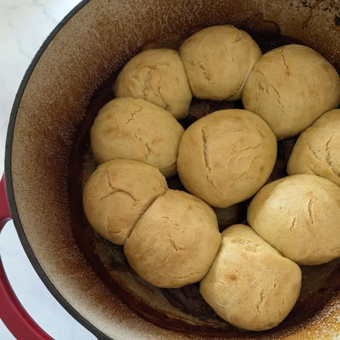Madombi (Botsvana Usulü Buharda Hamur Köfteleri)
