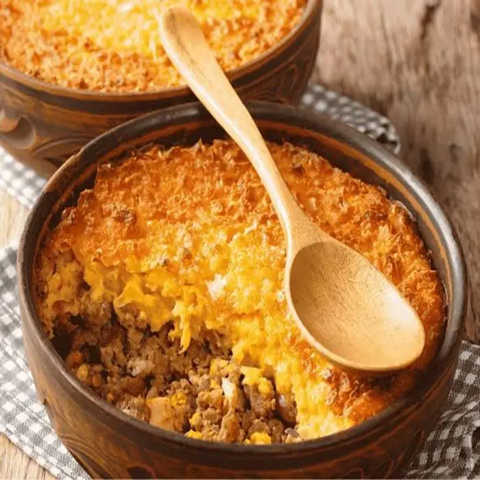 Pastel de Choclo (Şili Usulü Mısırlı Kıymalı Fırın Yemeği)