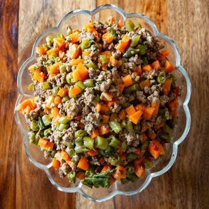 Picadillo de Vainicas (Kıymalı Taze Fasulye Yemeği)
