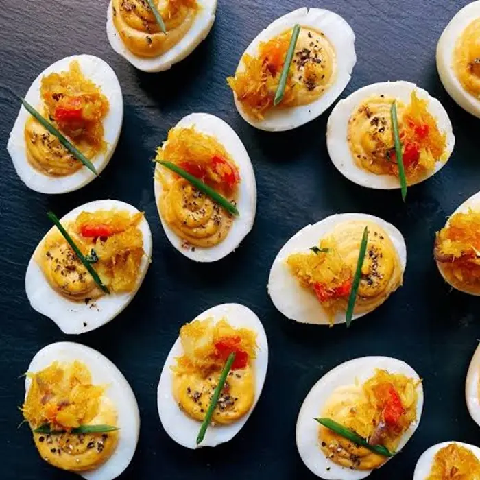 Morina Dolgulu Yumurta (Deviled Eggs)