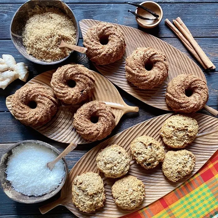 Dominika Usulü Hindistan Cevizli Kaba Kek (Coconut Rough Cake)